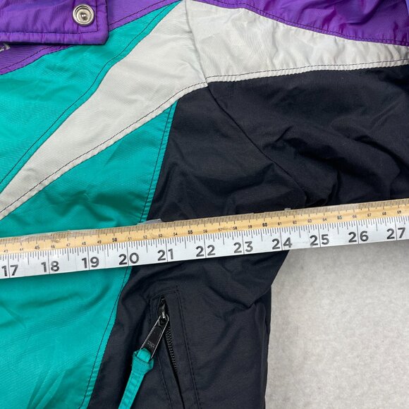 Polaris Vintage 1990's Snowmobile Ski Winter Jacket Men's Medium - Picture 4 of 7